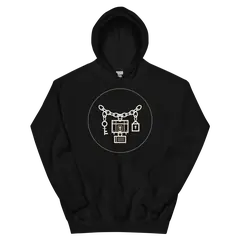 La cadena de Marley, sweat à capuche en noir