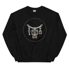 La cadena de Marley, sweat col rond en noir