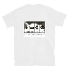 La cadena de Merian, T-shirt di cotone in bianco