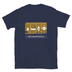La cadena de Merian, T-shirt di cotone in blu navy