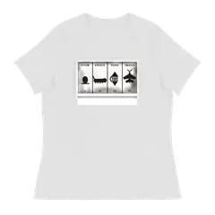 La cadena de Merian, camiseta de mujer en color blanco