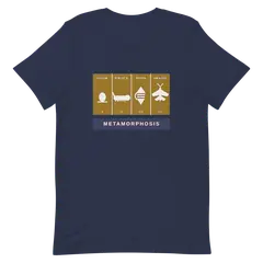 La cadena de Merian, camiseta premium de algodón en color marino