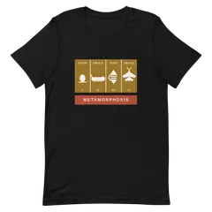 La cadena de Merian, camiseta premium de algodón en color negro