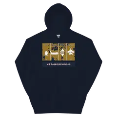 La cadena de Merian, sudadera con capucha en color marino