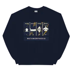 La cadena de Merian, sudadera de cuello redondo en color marino