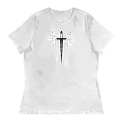 La daga de Macbeth, camiseta de mujer en color blanco