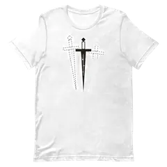 La daga de Macbeth, camiseta premium de algodón en color blanco
