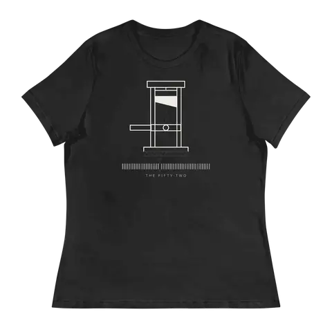 Damen-T-Shirt zu Historia de dos ciudades · La guillotina