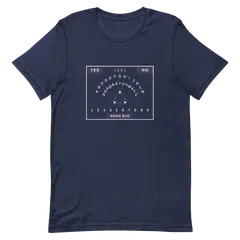 La tabla de 1891, camiseta premium de algodón en color marino
