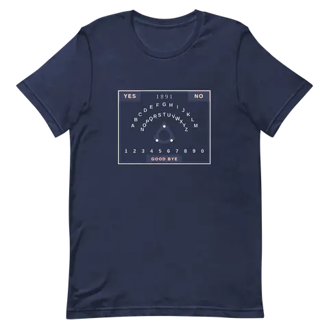 T-shirt premium di Forastera · La tabla de 1891