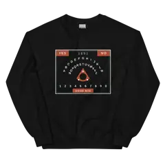 La tabla de 1891, sudadera de cuello redondo en color negro