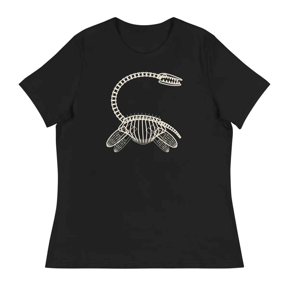 Lámina de Hawkins, 1854, camiseta de mujer en color negro