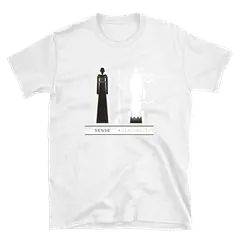 Las dos hermanas, camiseta de algodón en color blanco
