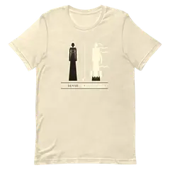 Las dos hermanas, Premium-Baumwoll-T-Shirt in Sand