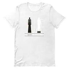 Las dos hermanas, Premium-Baumwoll-T-Shirt in Weiß