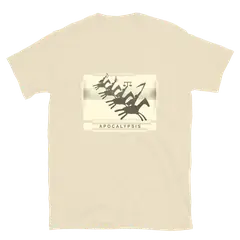 Los cuatro jinetes, Baumwoll-T-Shirt in Sand