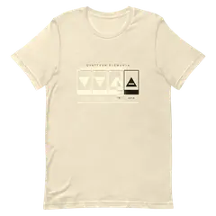 Los cuatro triángulos, Premium-Baumwoll-T-Shirt in Sand