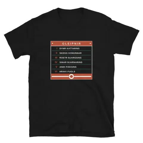 Camiseta de El arbol muy muy lejano · Los seis ingredientes