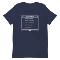 Los seis ingredientes, camiseta premium de algodón en color marino