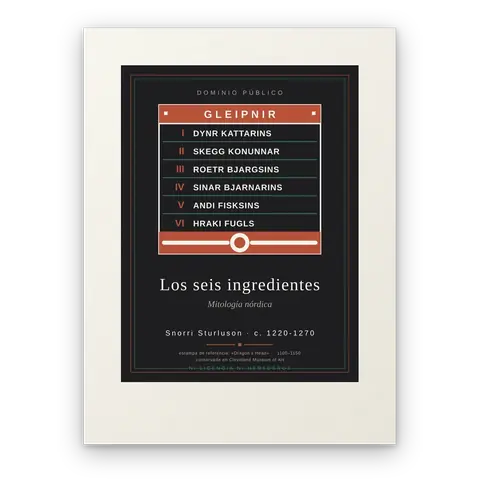 Los seis ingredientes