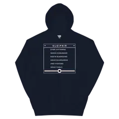 Los seis ingredientes, sudadera con capucha en color marino