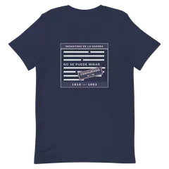 No se puede mirar, camiseta premium de algodón en color marino