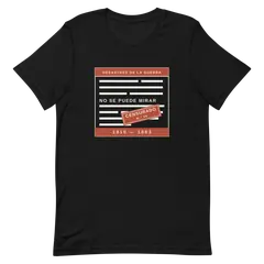 No se puede mirar, camiseta premium de algodón en color negro
