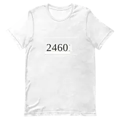 Número 24601, camiseta premium de algodón en color blanco