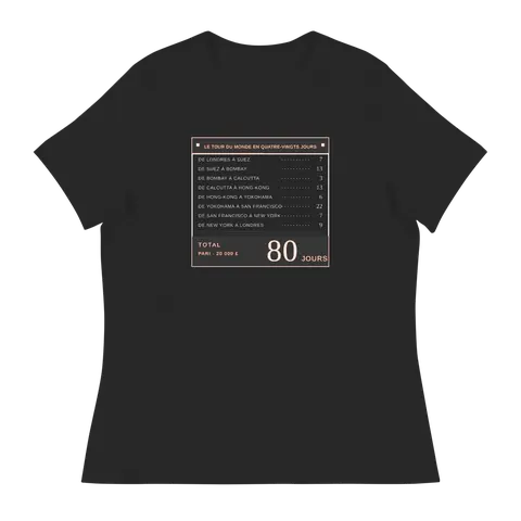 Damen-T-Shirt zu Punto Nemo · Ochenta días