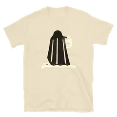 Que viene el Coco, camiseta de algodón en color arena