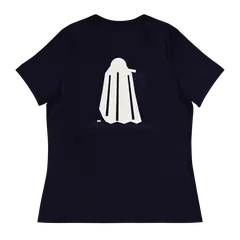 Que viene el Coco, camiseta de mujer en color marino