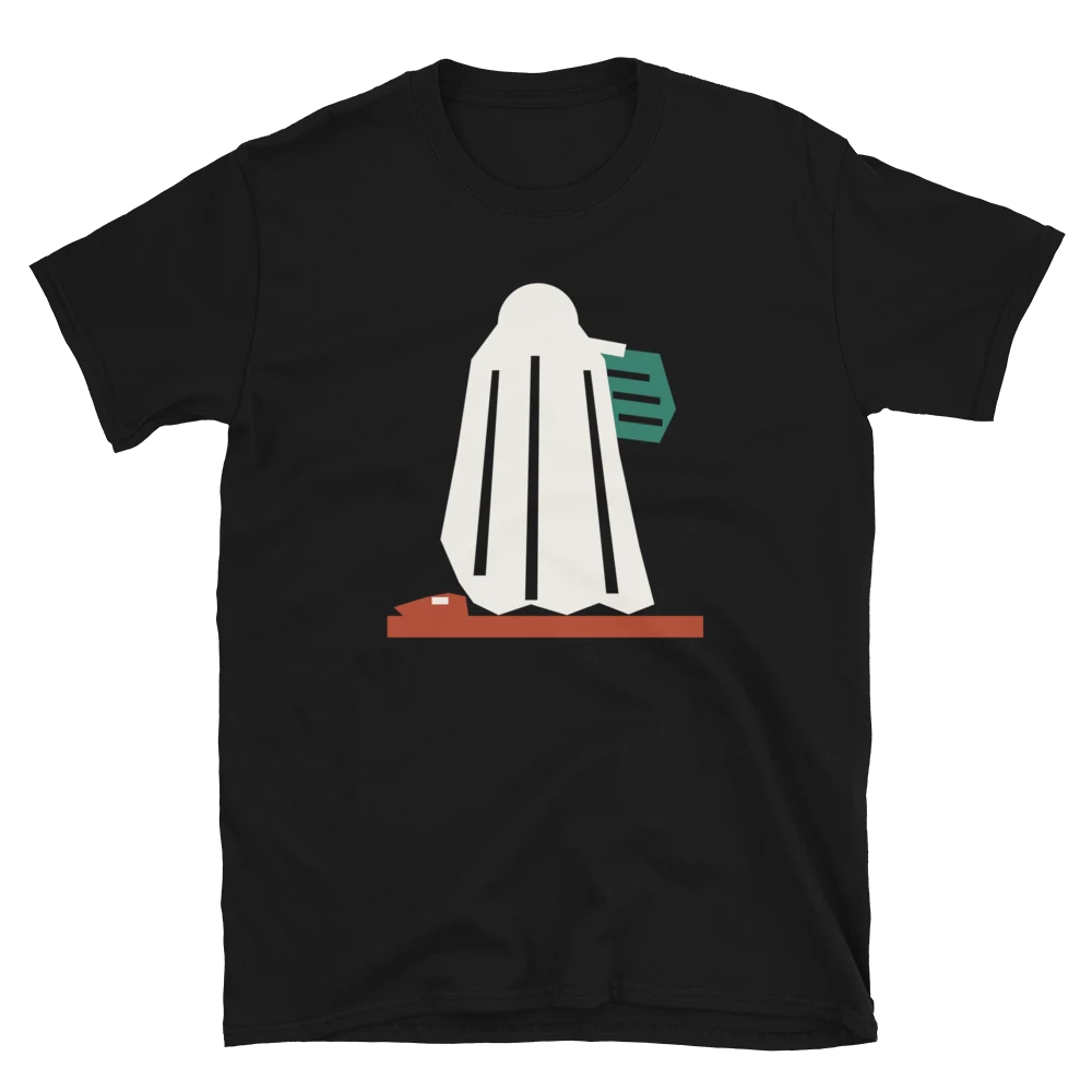 Que viene el Coco, camiseta de algodón en color negro