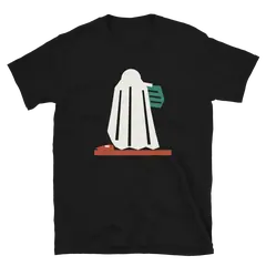 Que viene el Coco, camiseta de algodón en color negro