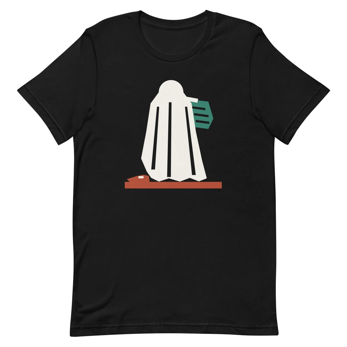 Que viene el Coco, camiseta premium de algodón en color negro