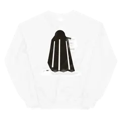 Que viene el Coco, sudadera de cuello redondo en color blanco