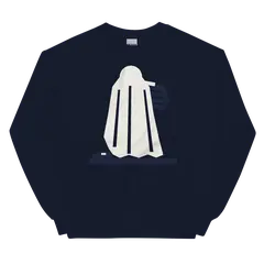 Que viene el Coco, sudadera de cuello redondo en color marino