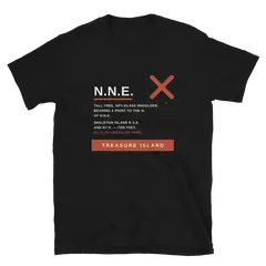 Rumbo NNE, T-shirt di cotone in nero
