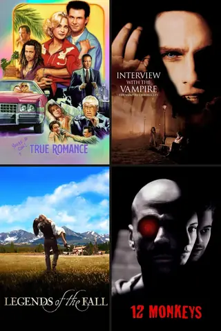 Carteles de True Romance, Entrevista con el vampiro, Leyendas de pasión, Doce monos