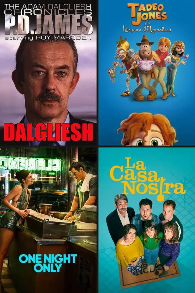 Carteles de Dalgliesh (Temporada 3), Tadeo Jones y la lámpara maravillosa, Una noche al ano, La casa nostra