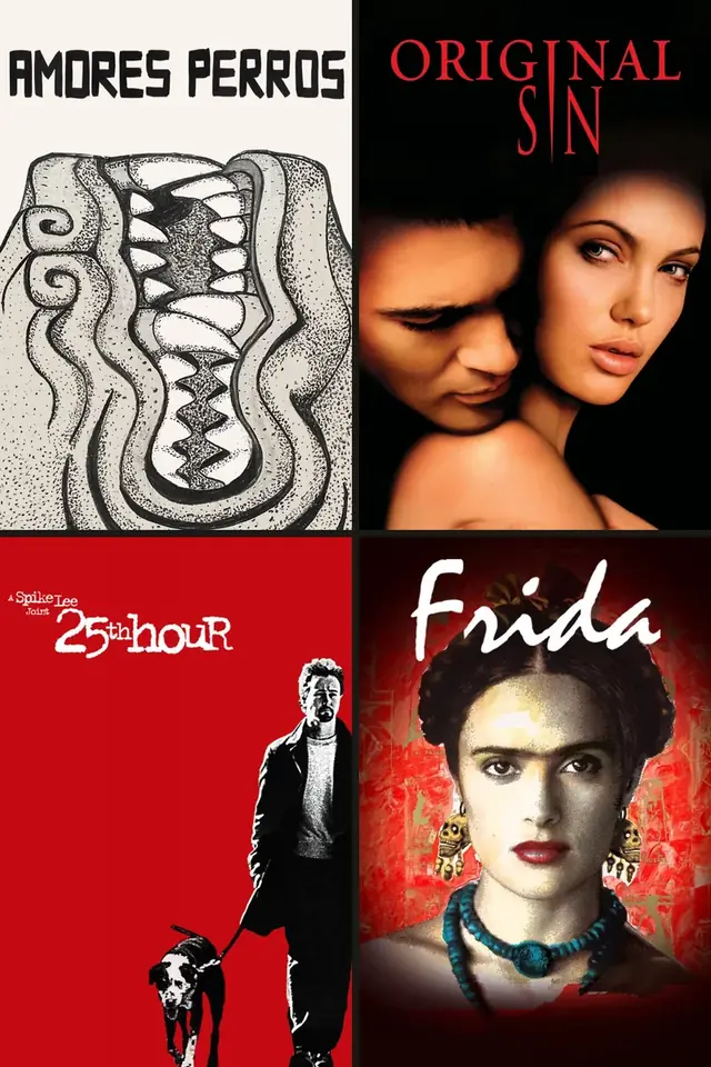 Carteles de Amores perros, Pecado original, 25th Hour, Frida