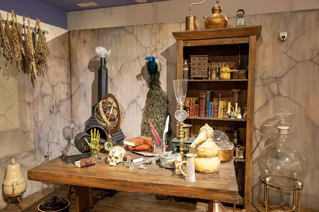 Alchemist's Workshop, Rosicrucian Alchemy Exhibit