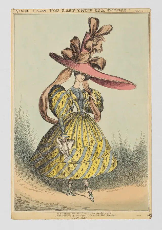 Since I Saw You Last There is a Change!!! If fashions various laws you would obey–The Petticoat abridge: the Ankle full display
