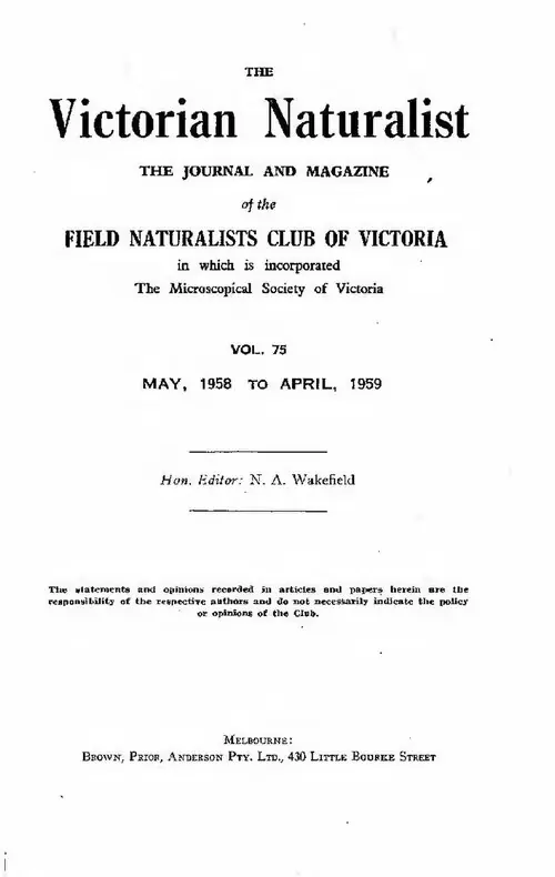 The Victorian naturalist