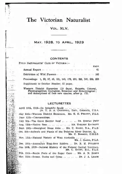 The Victorian naturalist