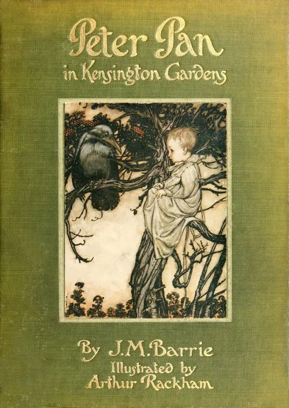 068 1906 Cover of Peter Pan in Kensington Gardens (later edition)