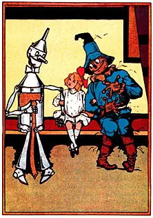 Ozma of Oz illustration by John R. Neill