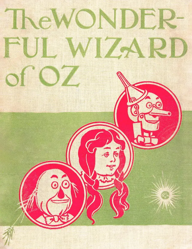 The Wonderful Wizard of Oz - W.W. Denslow cover (back)