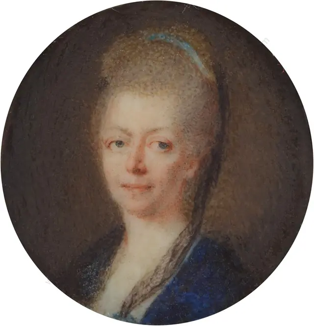 Füger - Maria Antonia Walpurgis of Bavaria, miniature