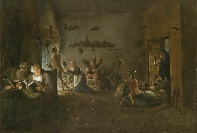Preparation for the Witches' Sabbath (David Teniers II)