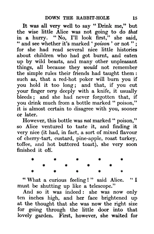Alice in Wonderland Page 15